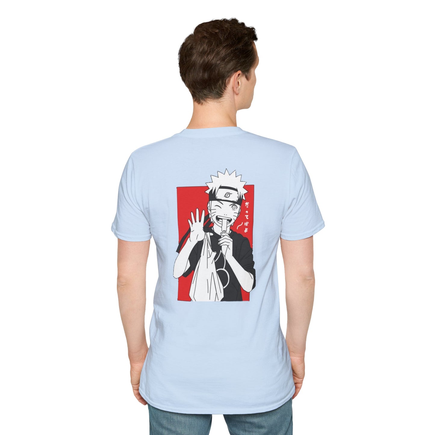 Naruto chill T-Shirt, Unisex Softstyle Tee, Casual Graphic Tee, Gift for Anime Lovers