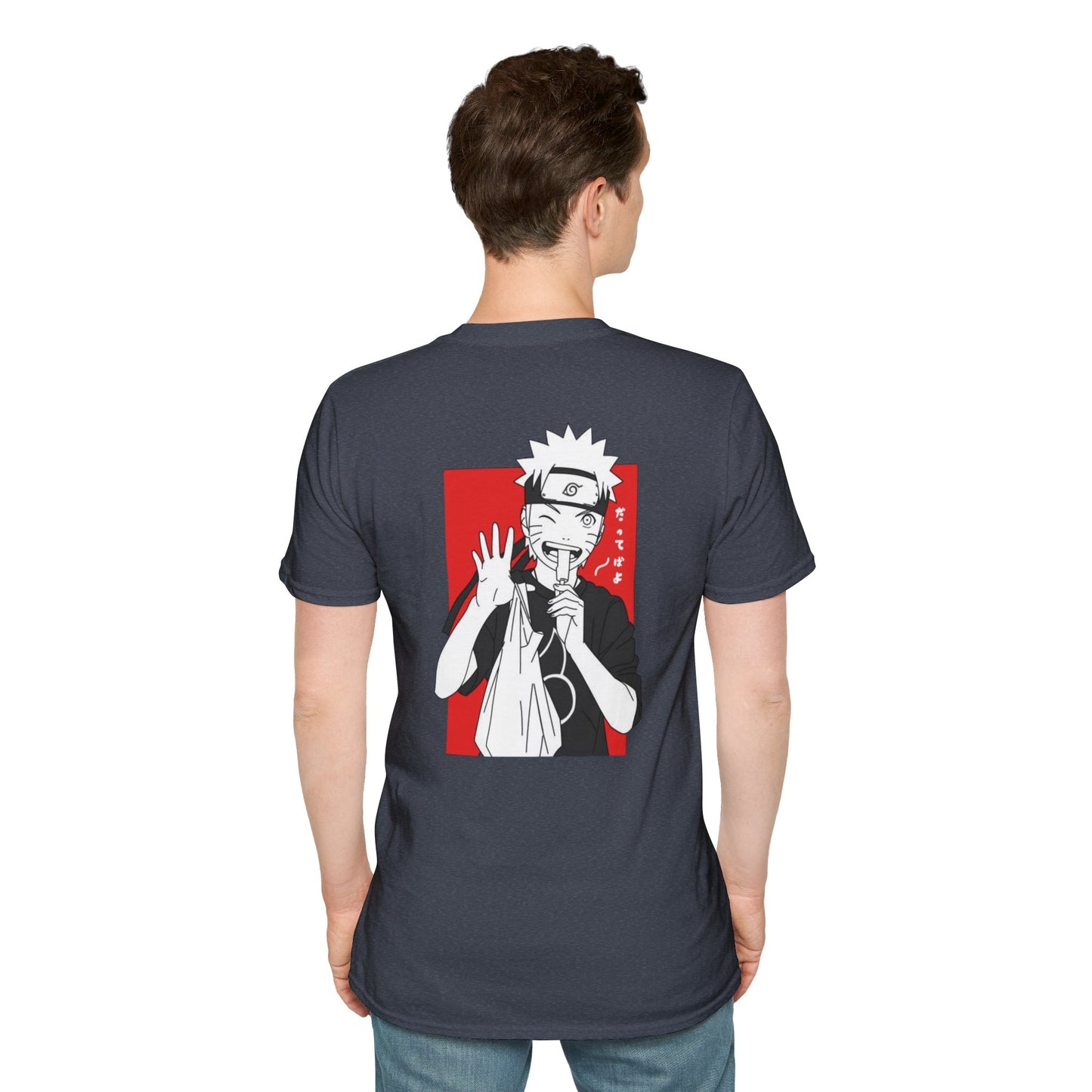 Naruto chill T-Shirt, Unisex Softstyle Tee, Casual Graphic Tee, Gift for Anime Lovers