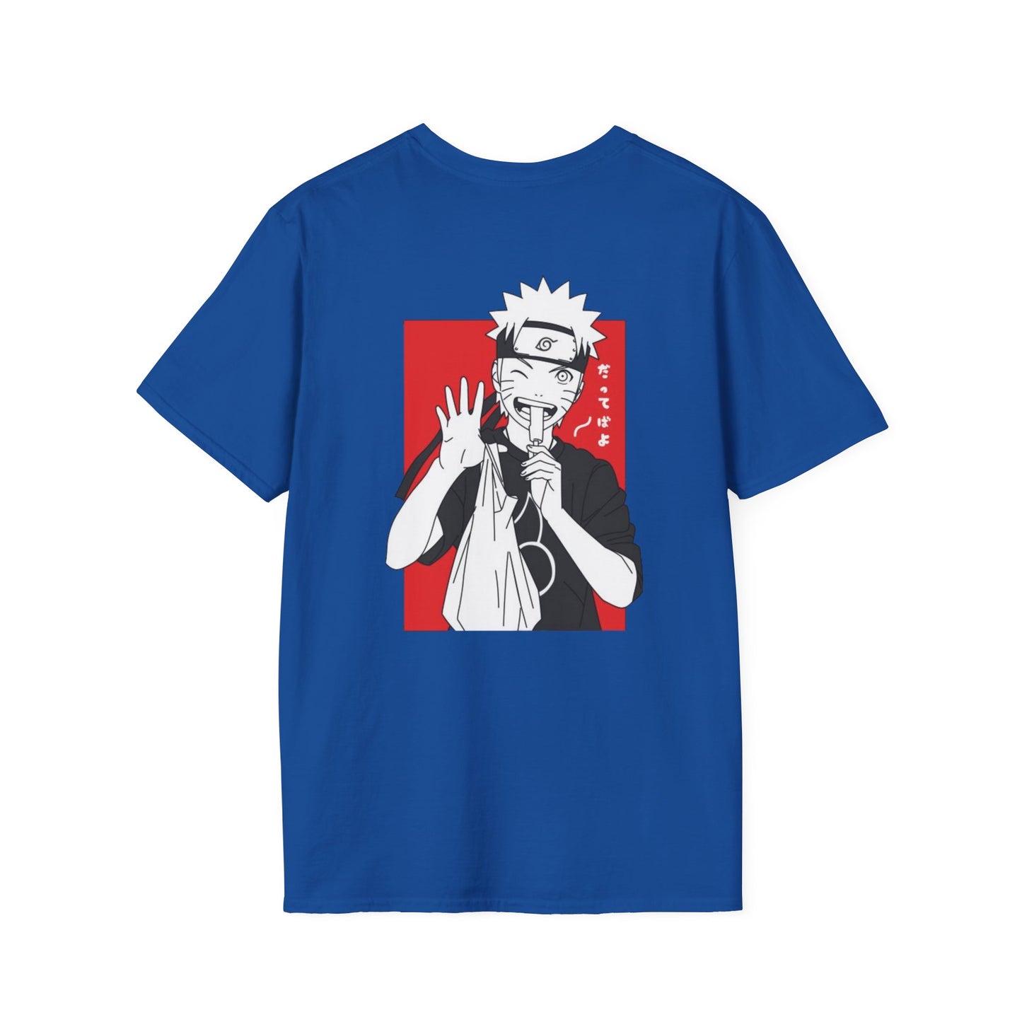 Naruto chill T-Shirt, Unisex Softstyle Tee, Casual Graphic Tee, Gift for Anime Lovers