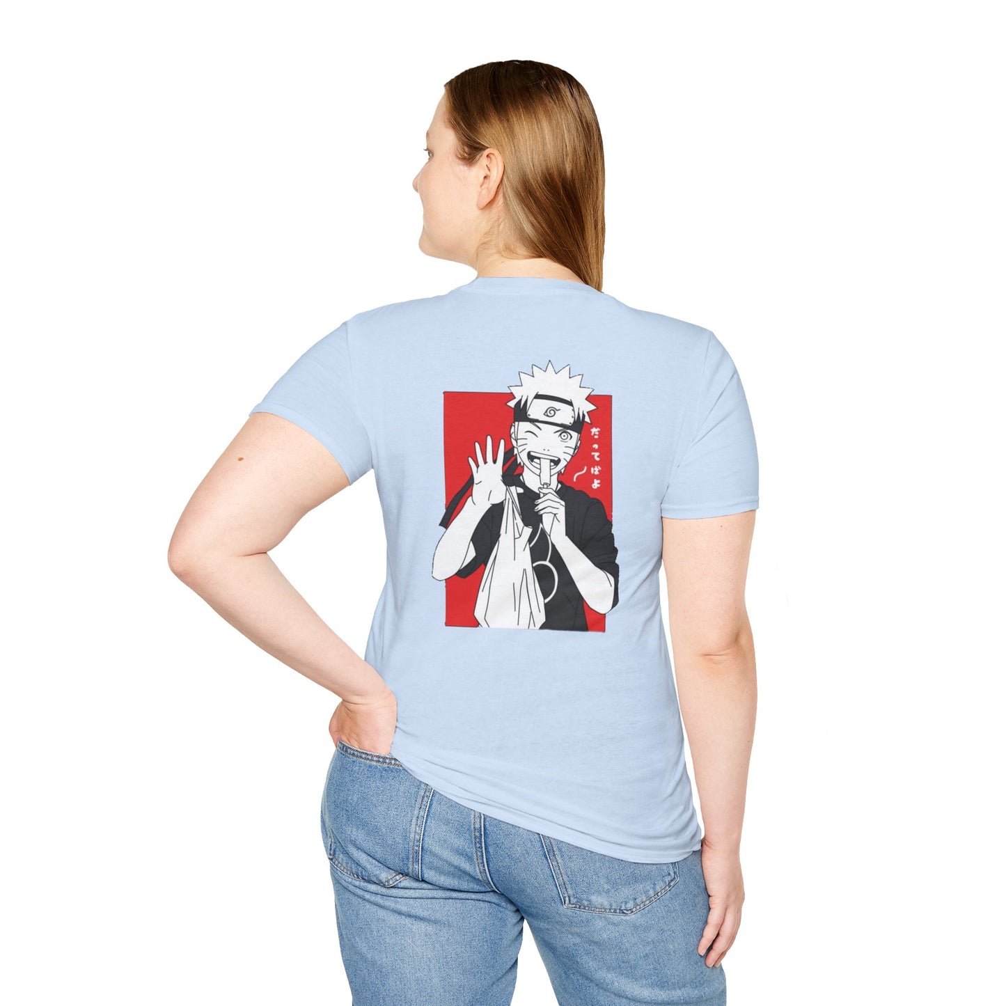 Naruto chill T-Shirt, Unisex Softstyle Tee, Casual Graphic Tee, Gift for Anime Lovers