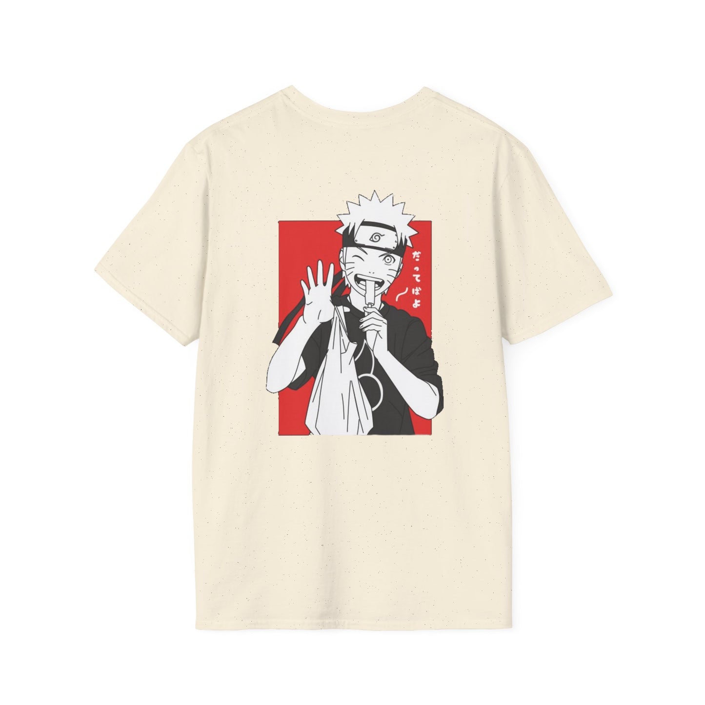 Naruto chill T-Shirt, Unisex Softstyle Tee, Casual Graphic Tee, Gift for Anime Lovers