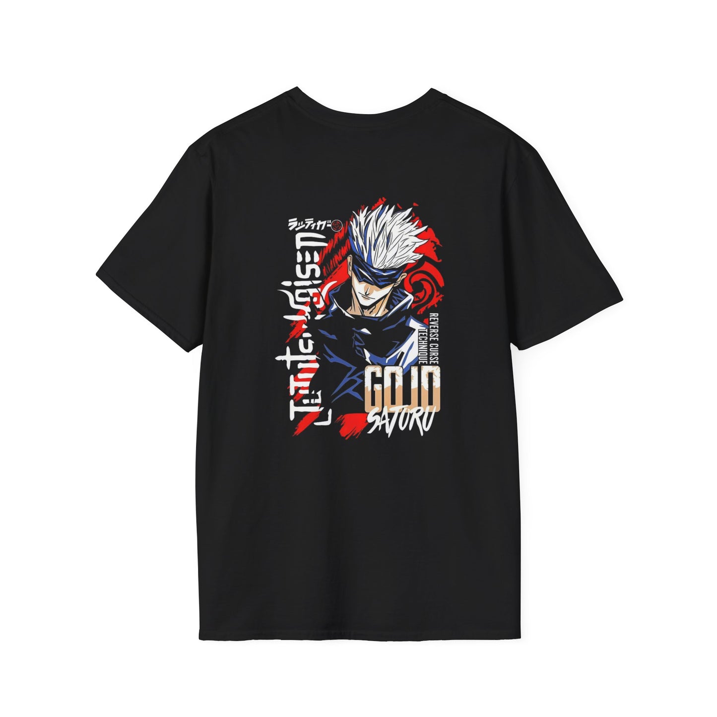 Jujutsu Kaisen Gojo Anime Unisex Softstyle T-Shirt | Casual Graphic Tee
