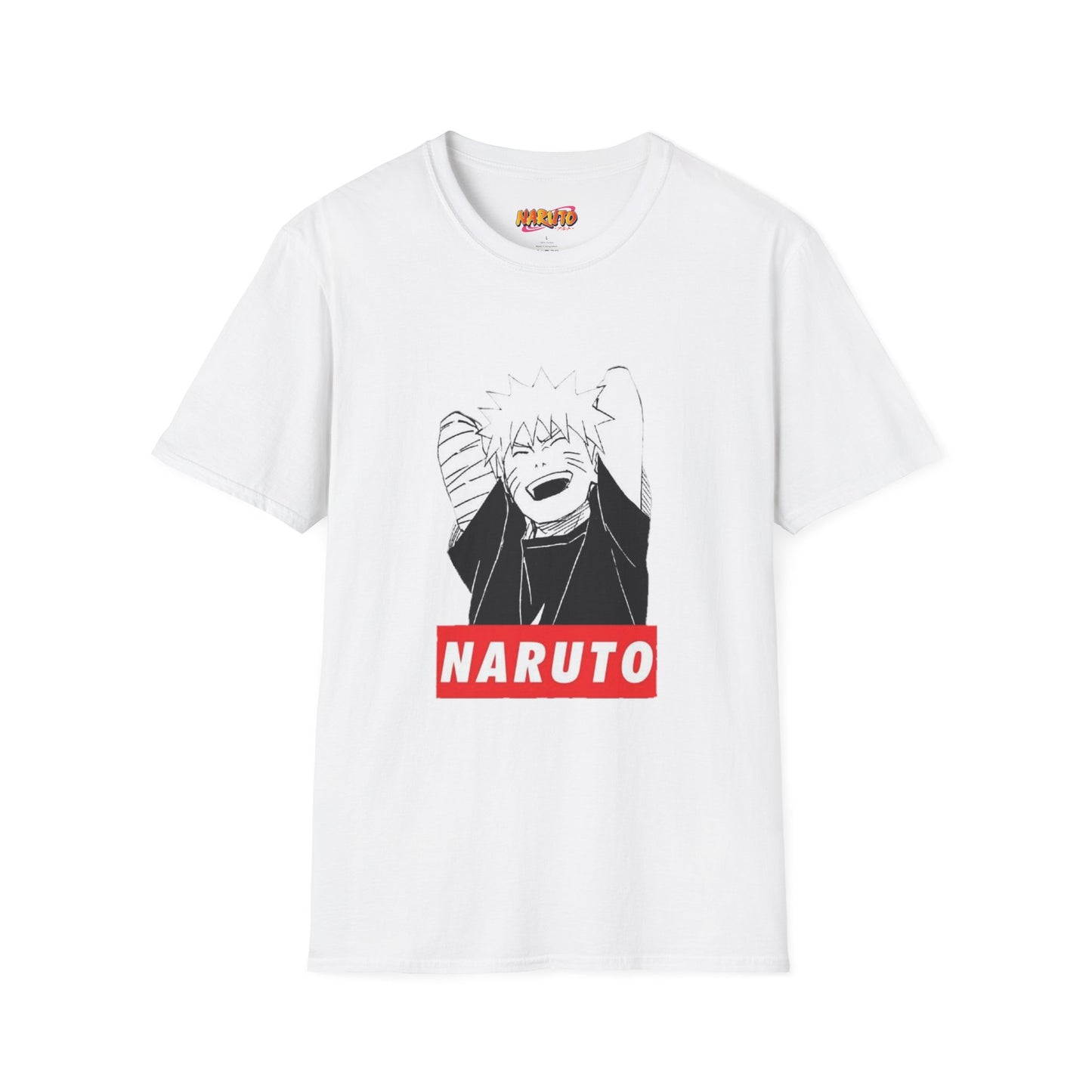 Naruto chill T-Shirt, Unisex Softstyle Tee, Casual Graphic Tee, Gift for Anime Lovers