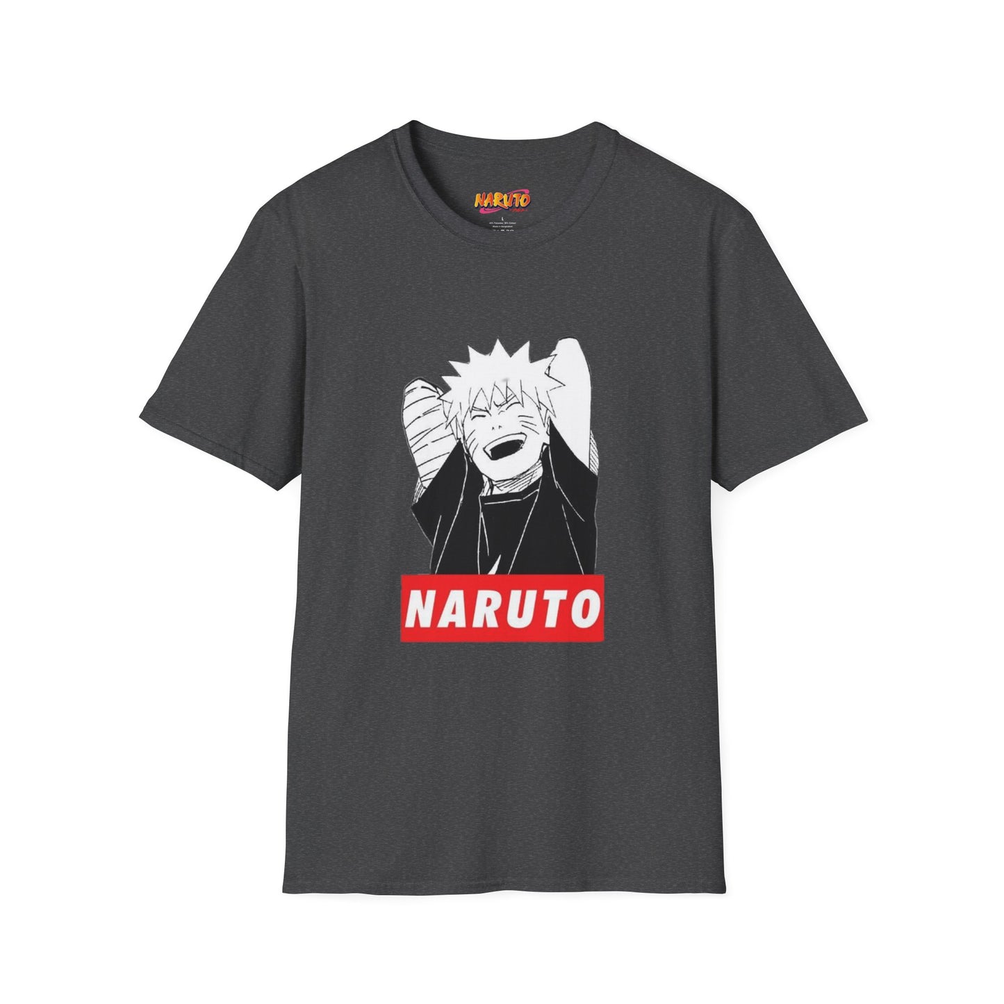 Naruto chill T-Shirt, Unisex Softstyle Tee, Casual Graphic Tee, Gift for Anime Lovers