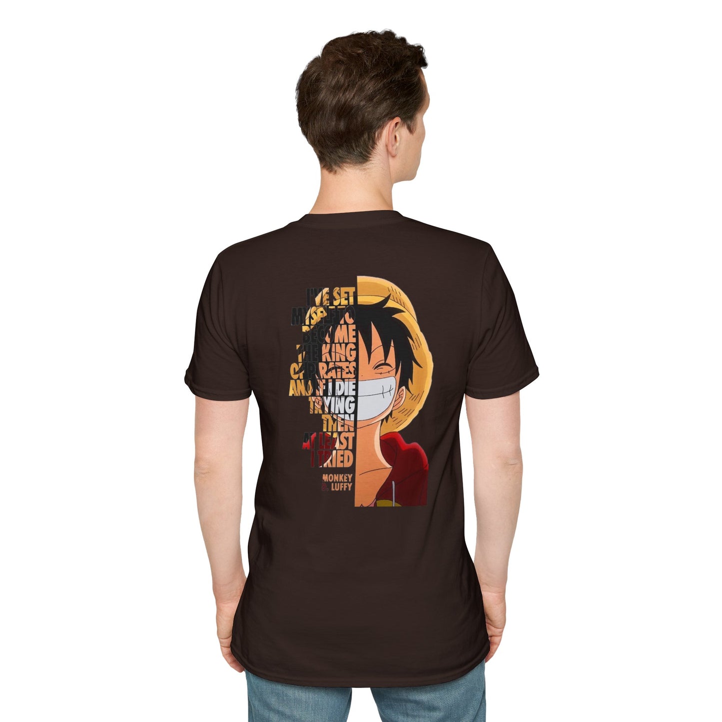 One Piece Adventure - Monkey D. Luffy T-Shirt, Pirate Tee, Anime Shirt, Casual Wear