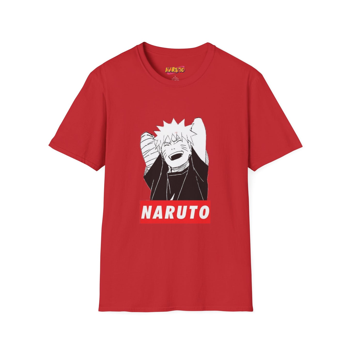 Naruto chill T-Shirt, Unisex Softstyle Tee, Casual Graphic Tee, Gift for Anime Lovers
