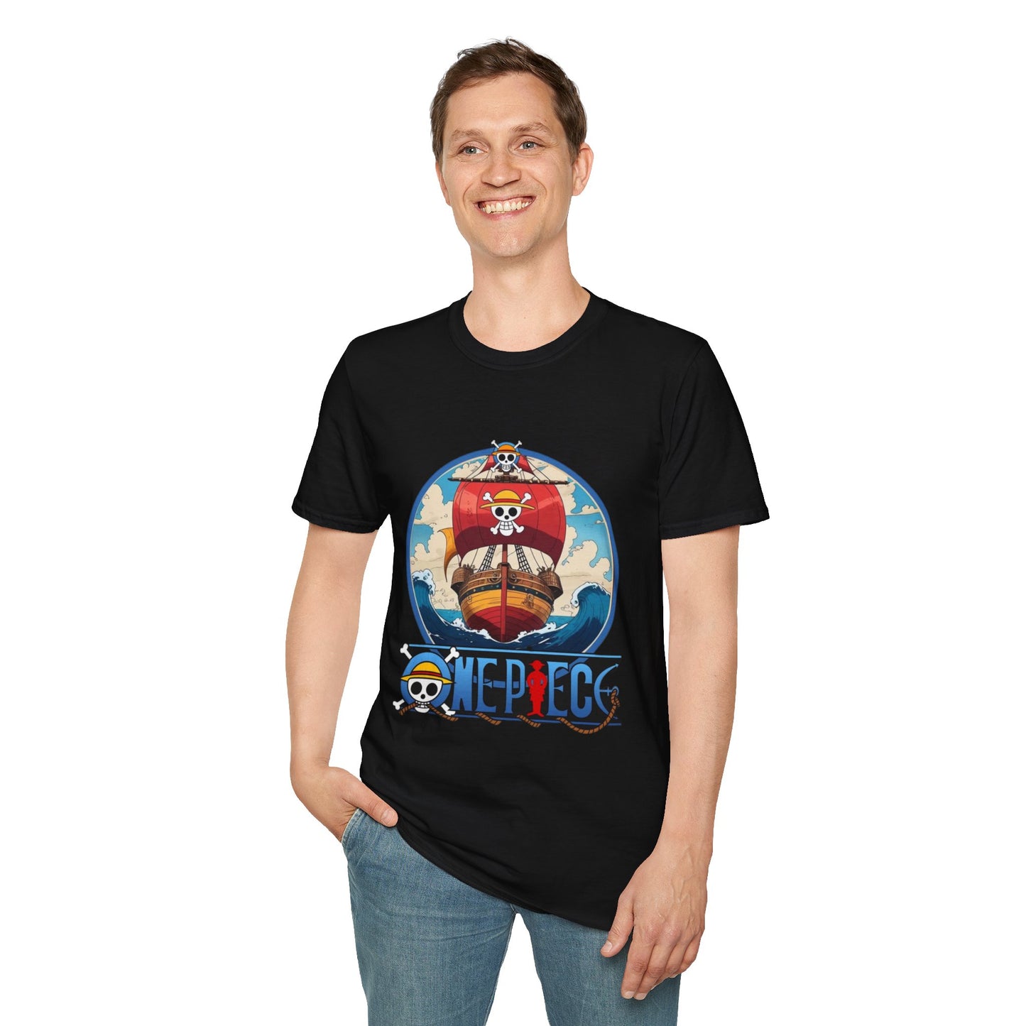 One Piece Adventure - Monkey D. Luffy T-Shirt, Pirate Tee, Anime Shirt, Casual Wear