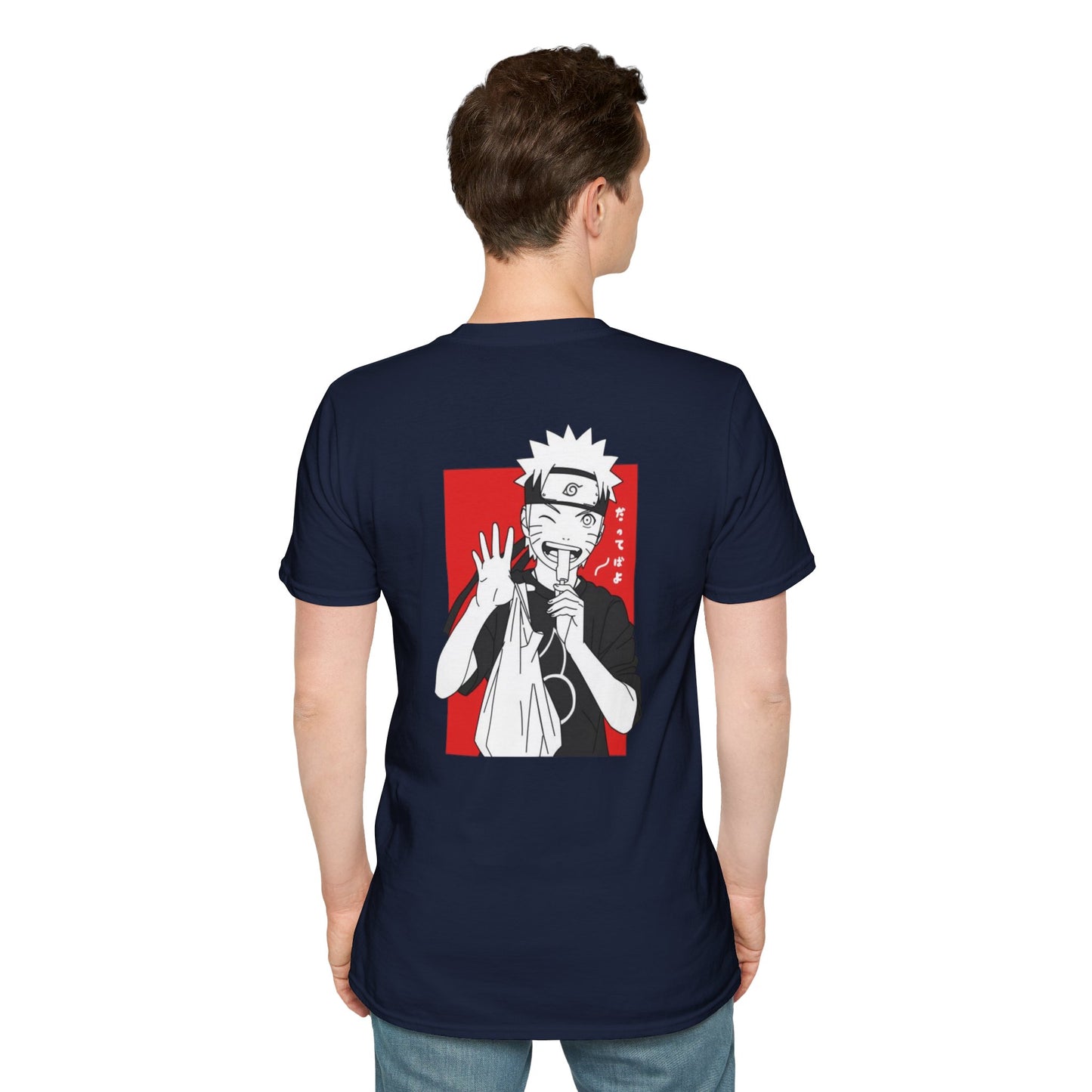 Naruto chill T-Shirt, Unisex Softstyle Tee, Casual Graphic Tee, Gift for Anime Lovers