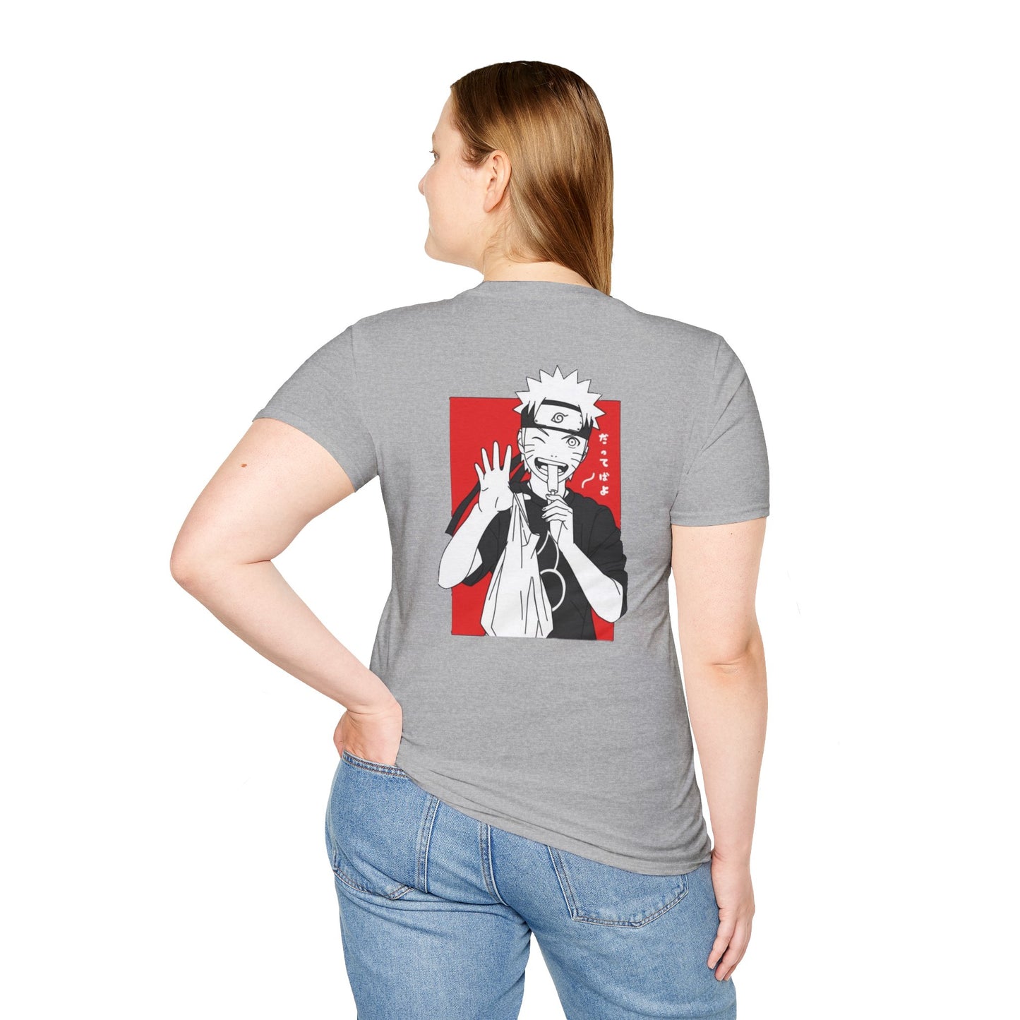 Naruto chill T-Shirt, Unisex Softstyle Tee, Casual Graphic Tee, Gift for Anime Lovers