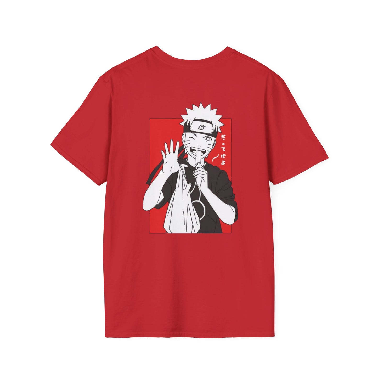 Naruto chill T-Shirt, Unisex Softstyle Tee, Casual Graphic Tee, Gift for Anime Lovers