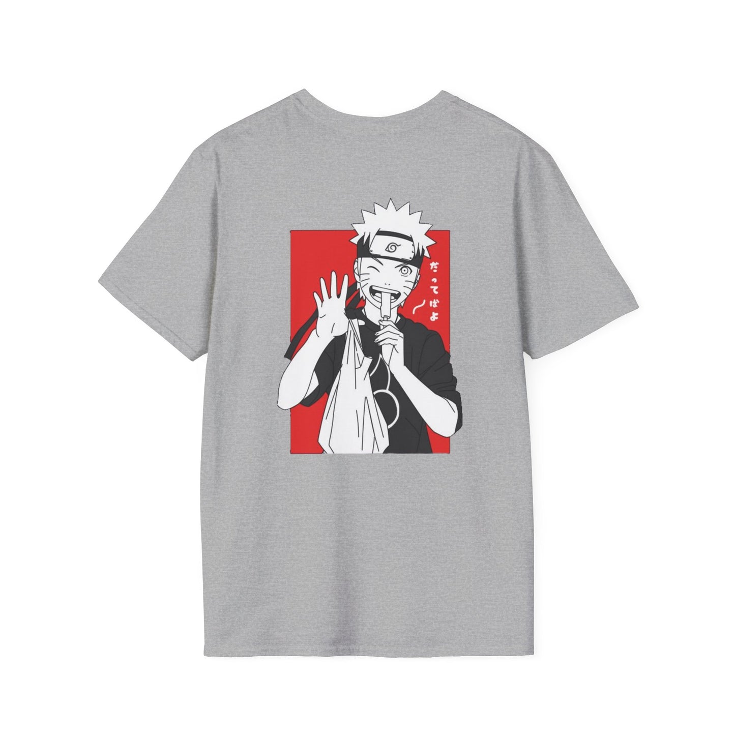 Naruto chill T-Shirt, Unisex Softstyle Tee, Casual Graphic Tee, Gift for Anime Lovers
