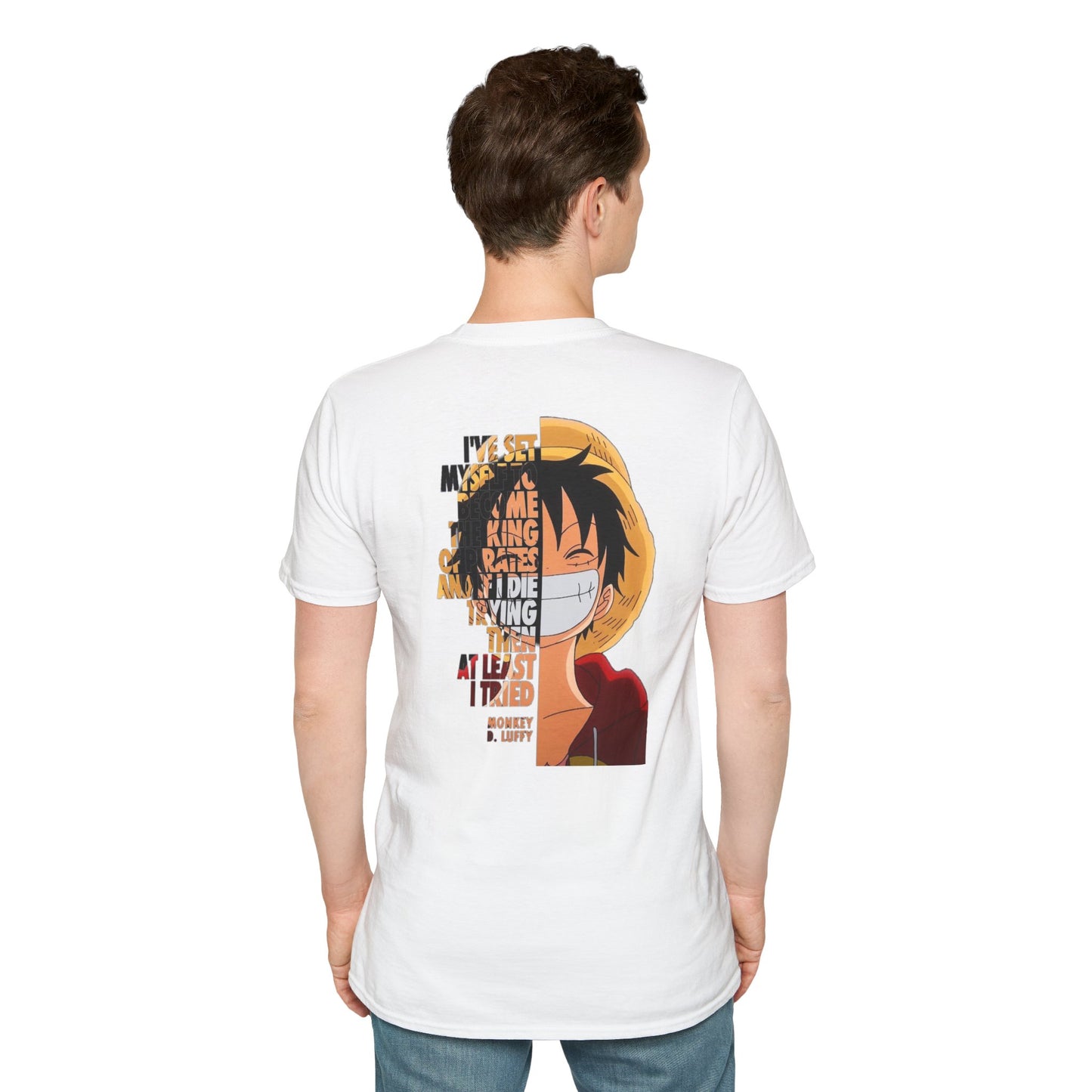 One Piece Adventure - Monkey D. Luffy T-Shirt, Pirate Tee, Anime Shirt, Casual Wear