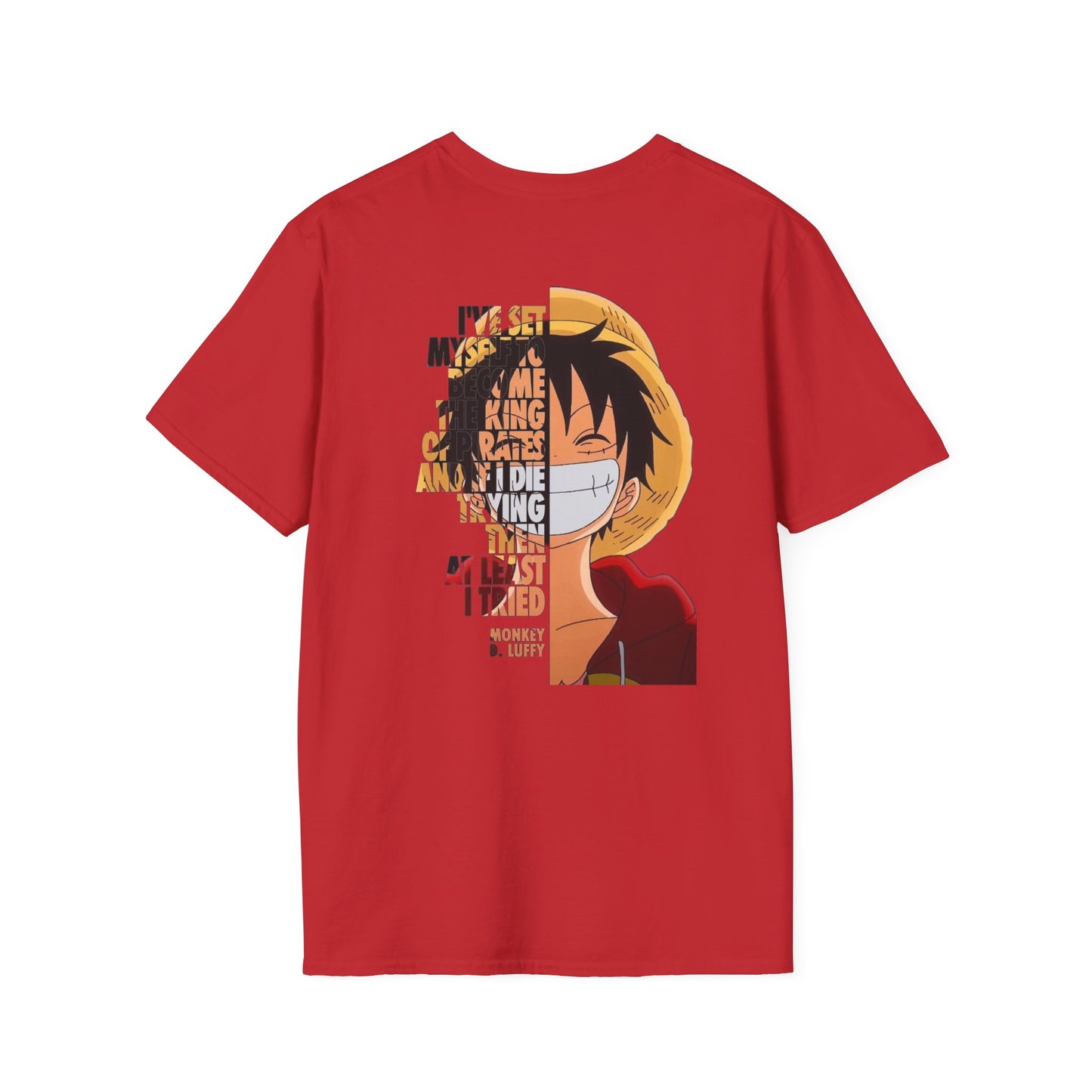 One Piece Adventure - Monkey D. Luffy T-Shirt, Pirate Tee, Anime Shirt, Casual Wear