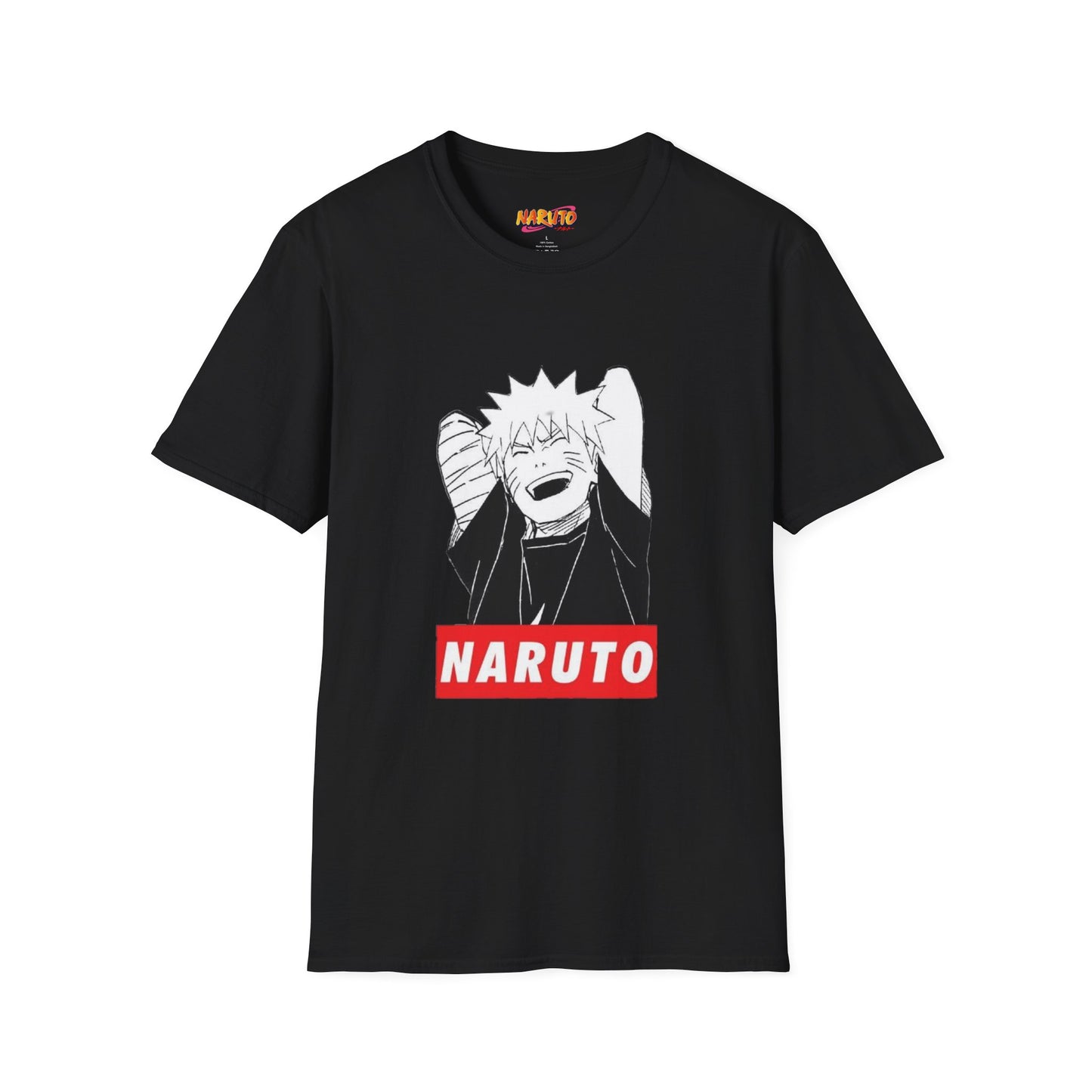 Naruto chill T-Shirt, Unisex Softstyle Tee, Casual Graphic Tee, Gift for Anime Lovers