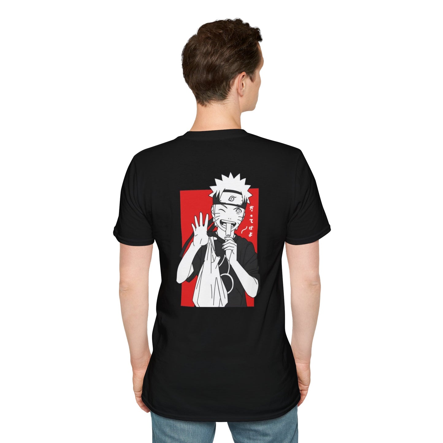 Naruto chill T-Shirt, Unisex Softstyle Tee, Casual Graphic Tee, Gift for Anime Lovers