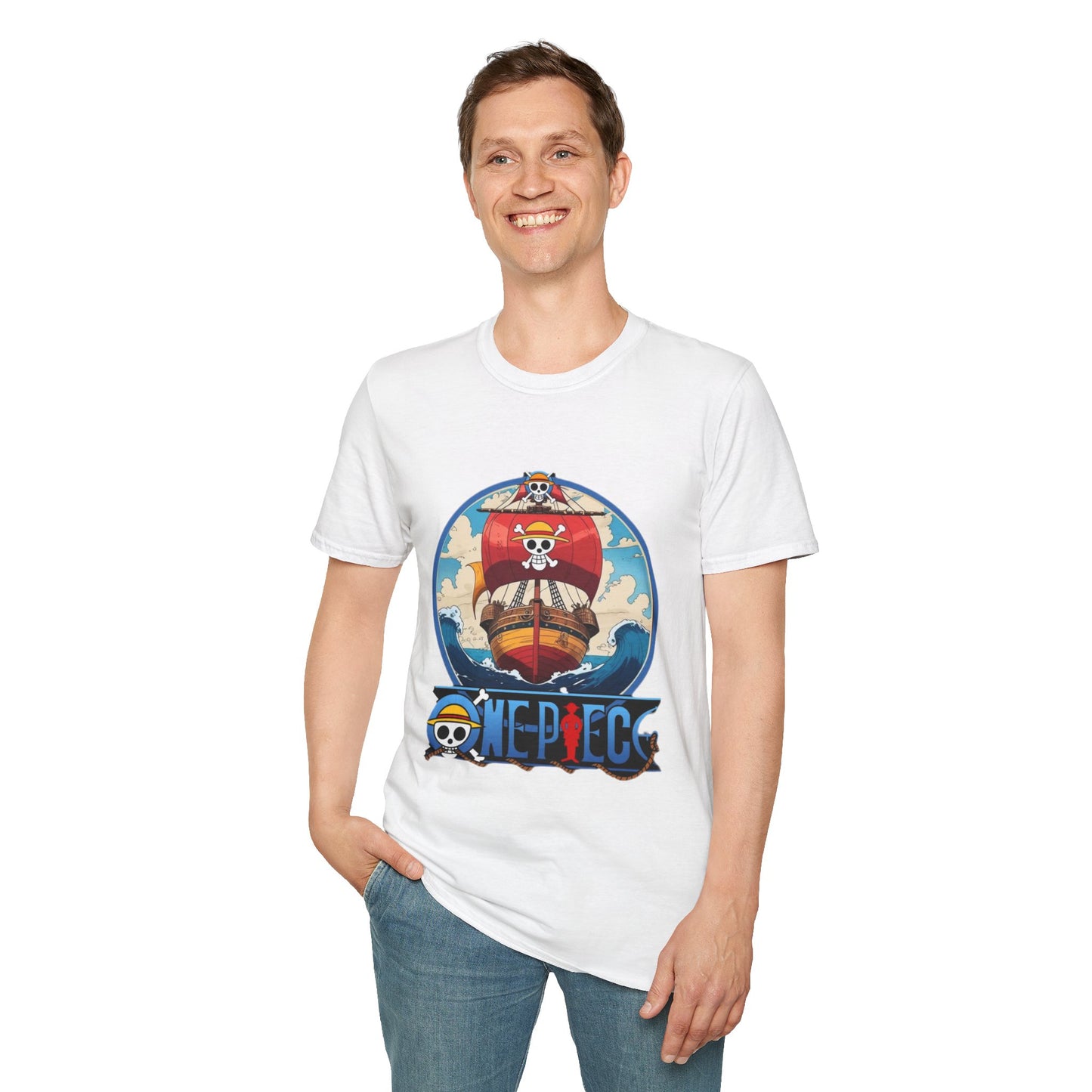 One Piece Adventure - Monkey D. Luffy T-Shirt, Pirate Tee, Anime Shirt, Casual Wear