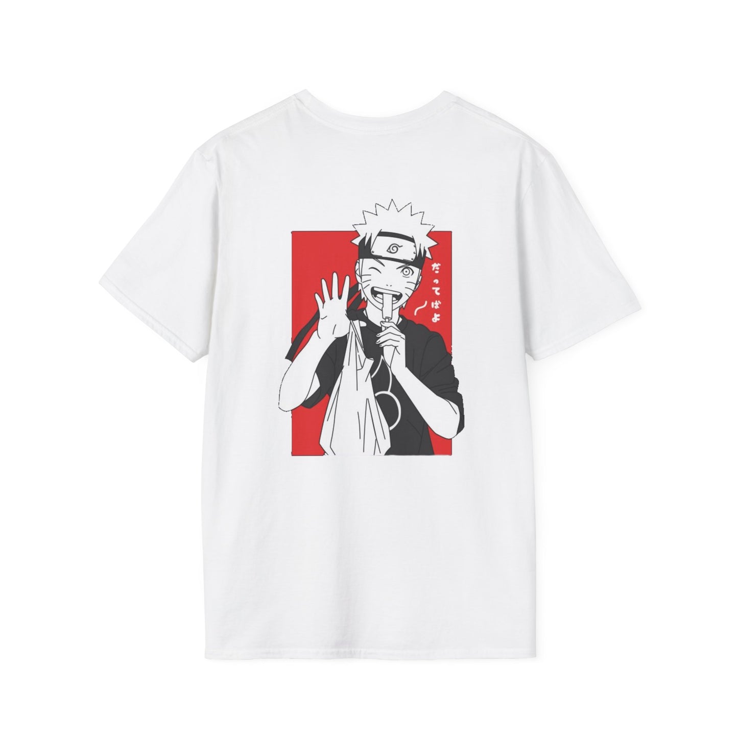 Naruto chill T-Shirt, Unisex Softstyle Tee, Casual Graphic Tee, Gift for Anime Lovers