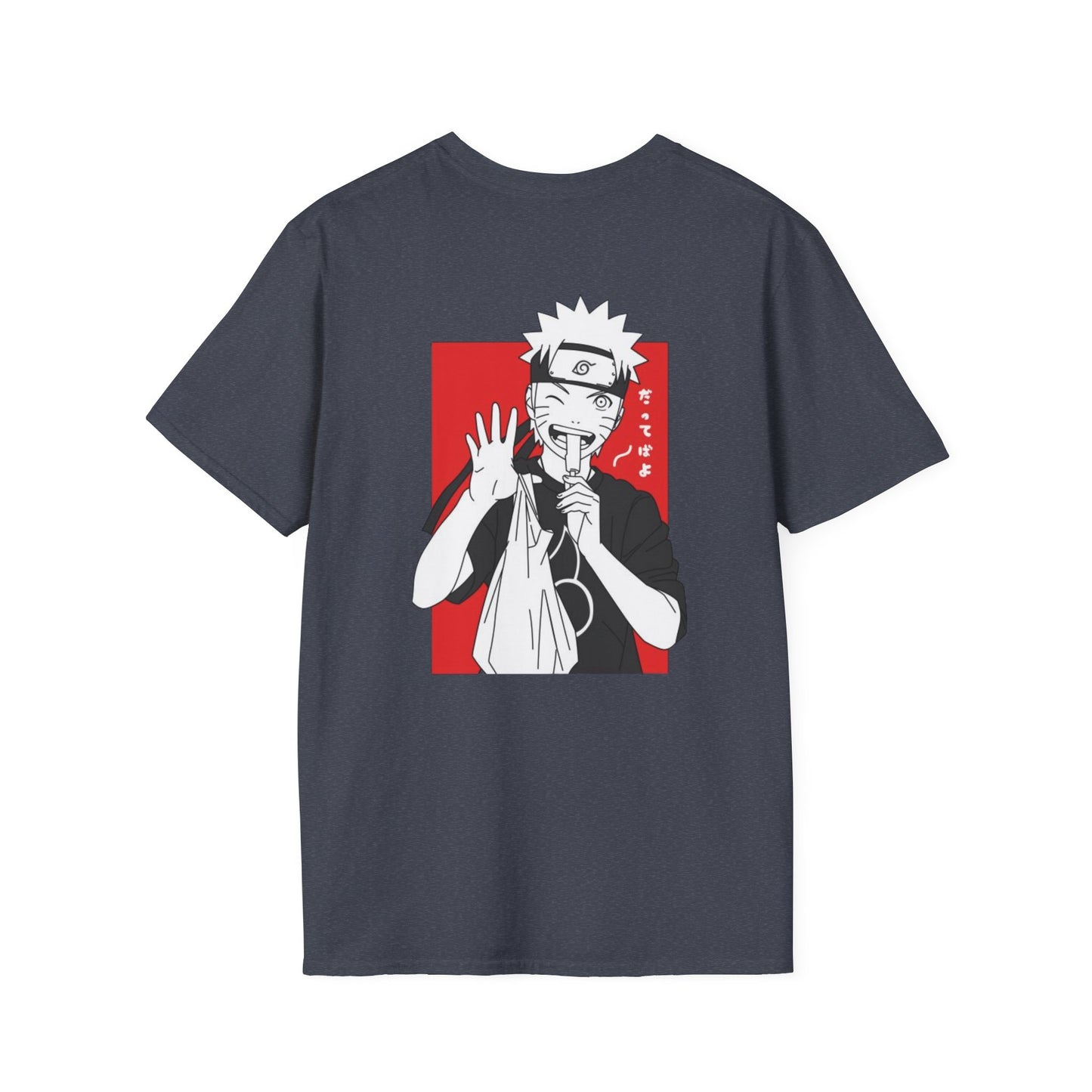 Naruto chill T-Shirt, Unisex Softstyle Tee, Casual Graphic Tee, Gift for Anime Lovers