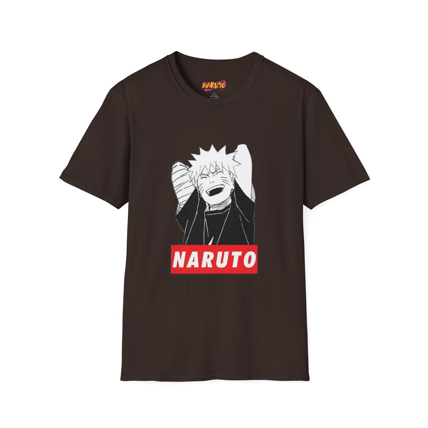 Naruto chill T-Shirt, Unisex Softstyle Tee, Casual Graphic Tee, Gift for Anime Lovers