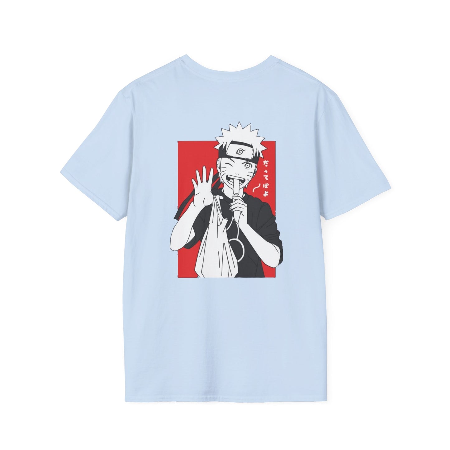 Naruto chill T-Shirt, Unisex Softstyle Tee, Casual Graphic Tee, Gift for Anime Lovers