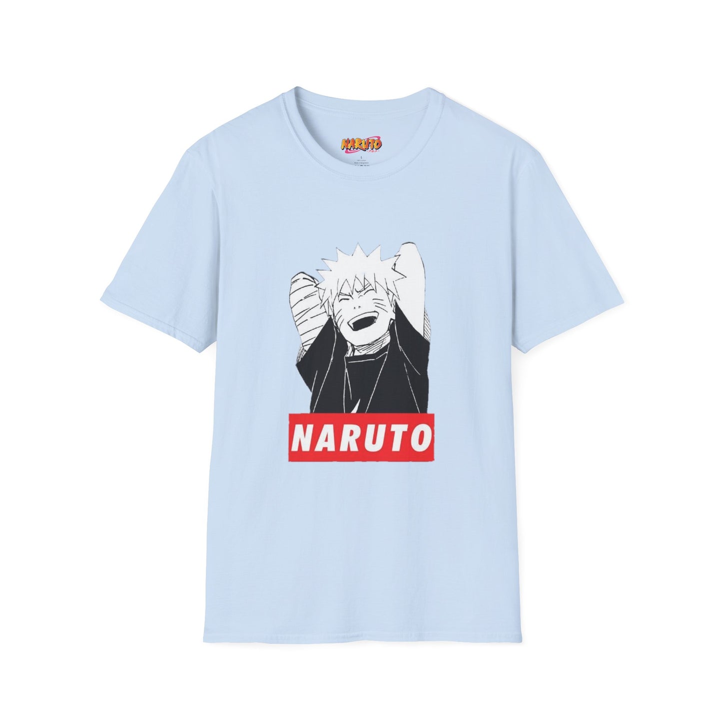 Naruto chill T-Shirt, Unisex Softstyle Tee, Casual Graphic Tee, Gift for Anime Lovers