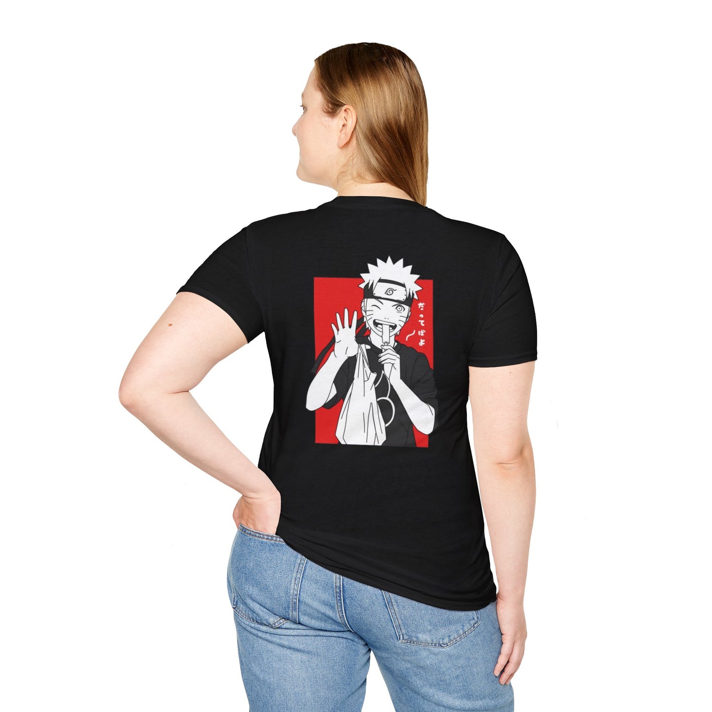 Naruto chill T-Shirt, Unisex Softstyle Tee, Casual Graphic Tee, Gift for Anime Lovers