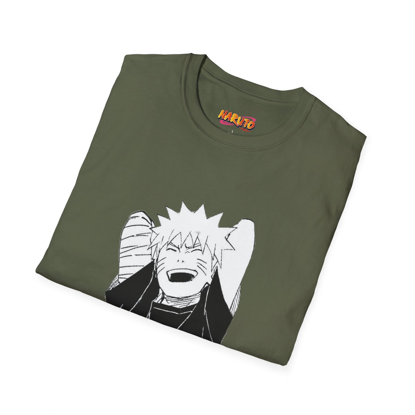 Naruto chill T-Shirt, Unisex Softstyle Tee, Casual Graphic Tee, Gift for Anime Lovers