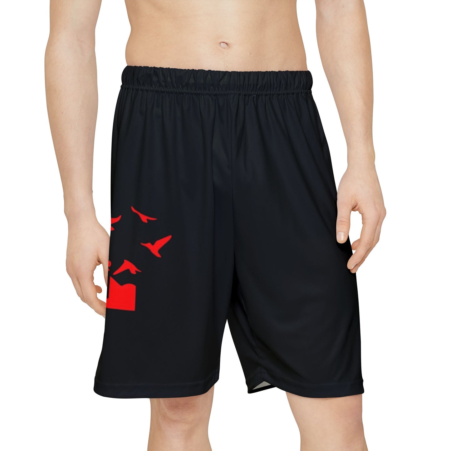 itachi uchiha Design, Men's Athletic, Sportswear for Gym, Beach Wear, Summer Fashion, Casual Workout Shorts