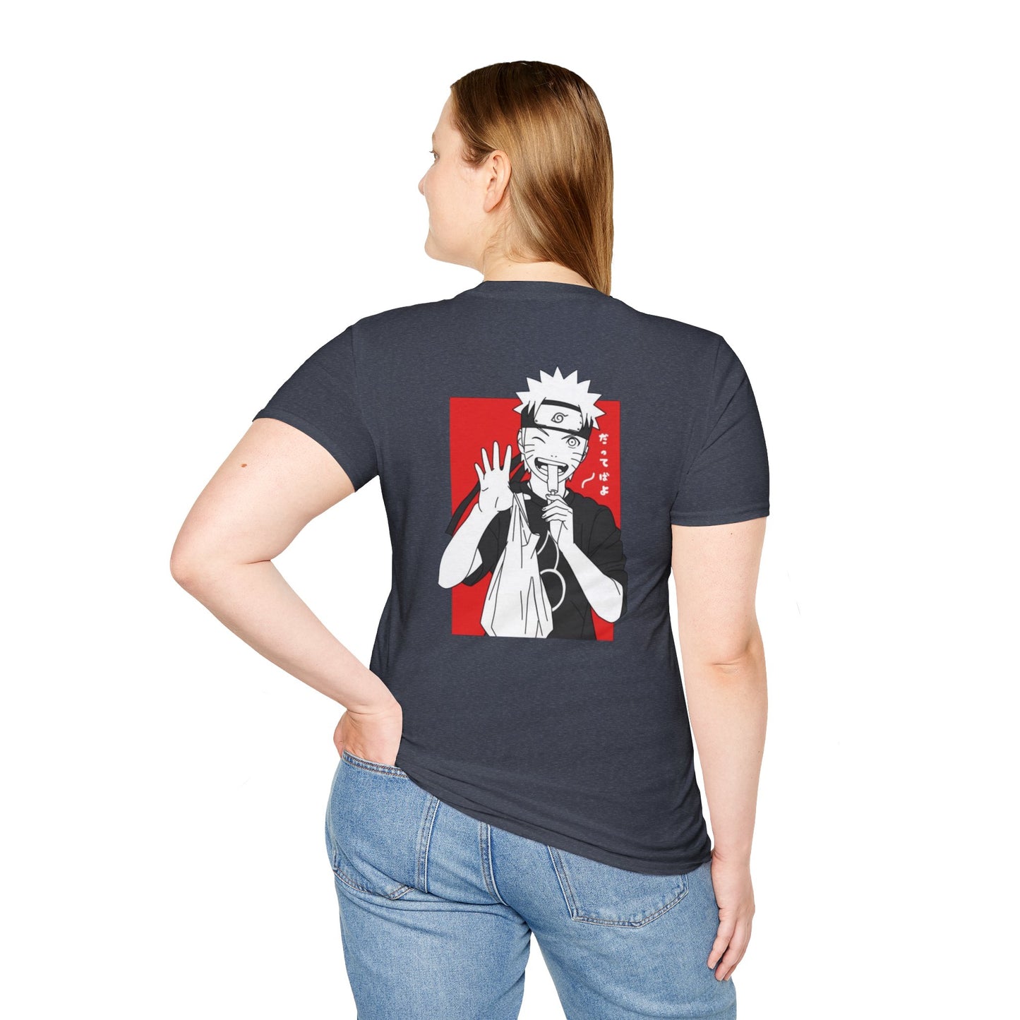 Naruto chill T-Shirt, Unisex Softstyle Tee, Casual Graphic Tee, Gift for Anime Lovers
