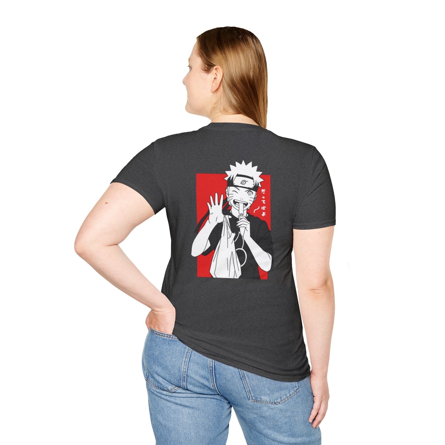 Naruto chill T-Shirt, Unisex Softstyle Tee, Casual Graphic Tee, Gift for Anime Lovers