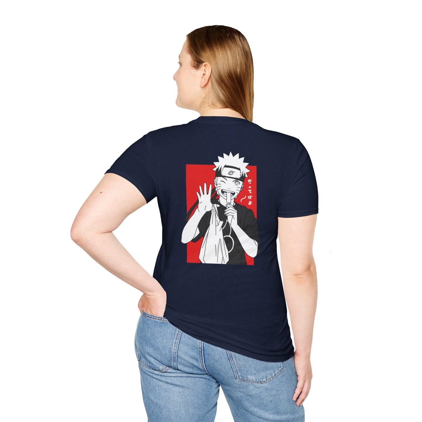 Naruto chill T-Shirt, Unisex Softstyle Tee, Casual Graphic Tee, Gift for Anime Lovers
