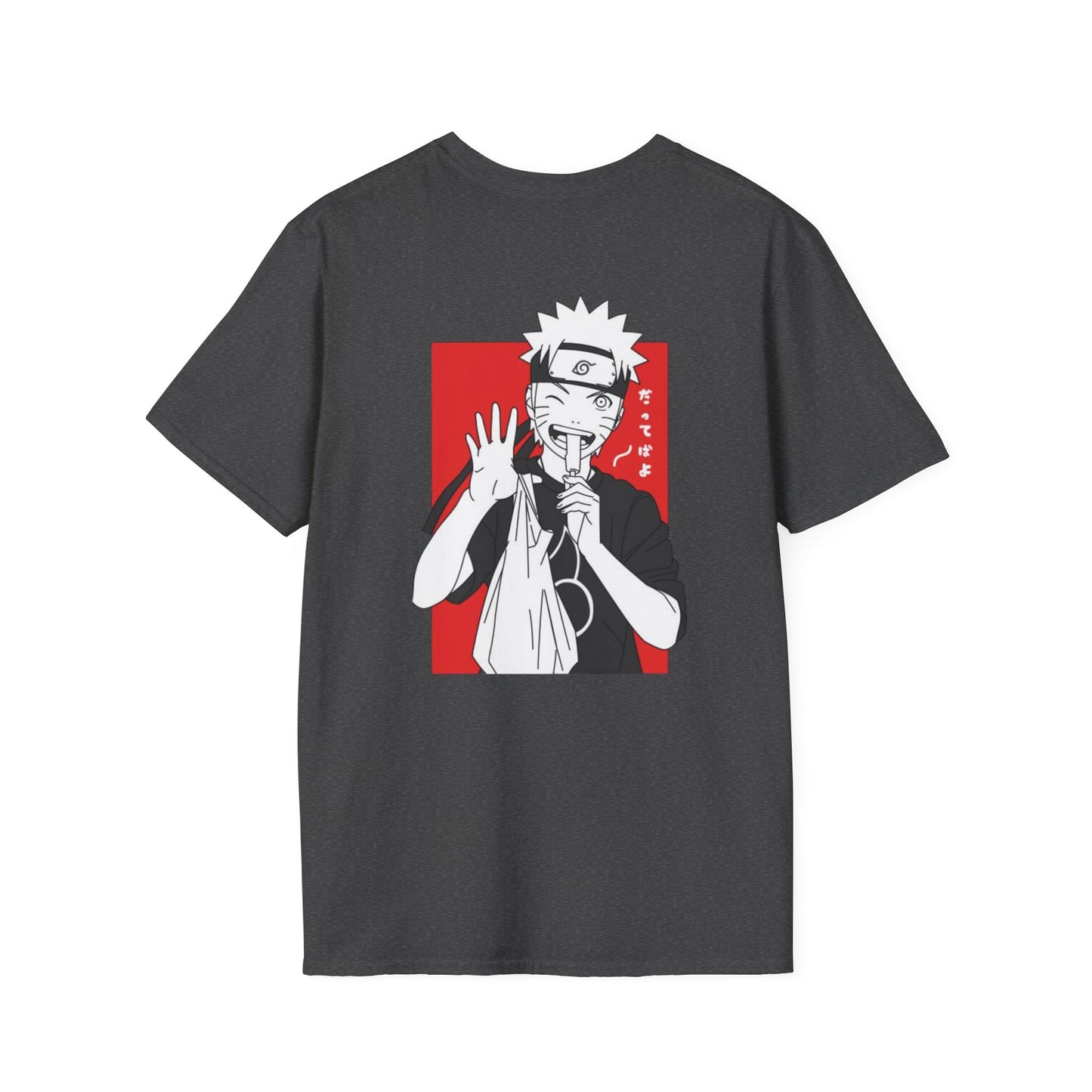 Naruto chill T-Shirt, Unisex Softstyle Tee, Casual Graphic Tee, Gift for Anime Lovers