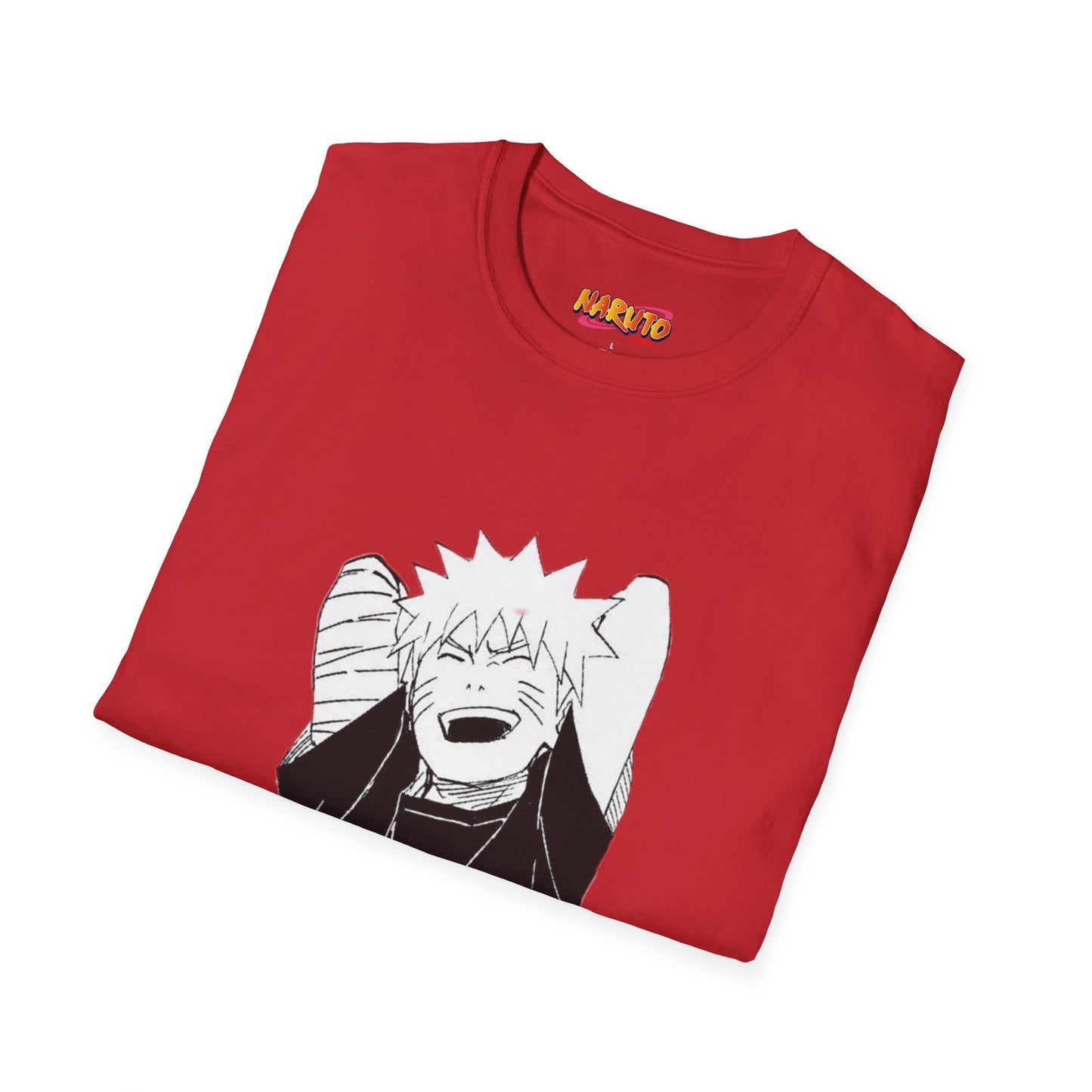 Naruto chill T-Shirt, Unisex Softstyle Tee, Casual Graphic Tee, Gift for Anime Lovers