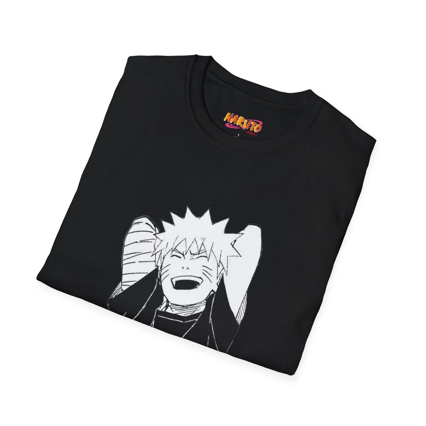 Naruto chill T-Shirt, Unisex Softstyle Tee, Casual Graphic Tee, Gift for Anime Lovers