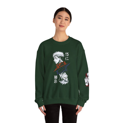 Jujutsu Kaisen Yuji Itadori × Ryomen Sukuna Unisex Sweatshirt – Anime Streetwear