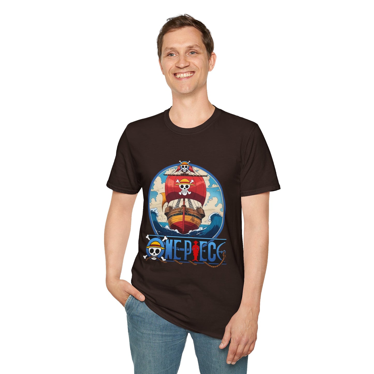 One Piece Adventure - Monkey D. Luffy T-Shirt, Pirate Tee, Anime Shirt, Casual Wear