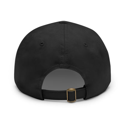 Itachi Uchiha design, Stylish Hat with Leather Patch
