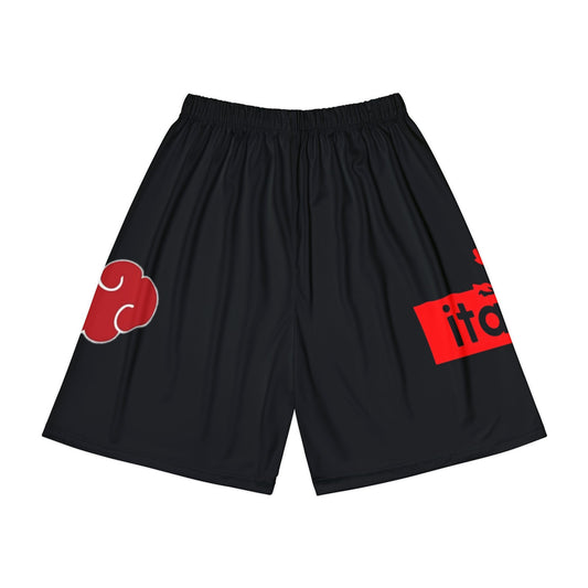 itachi uchiha Design, Men's Athletic, Sportswear for Gym, Beach Wear, Summer Fashion, Casual Workout Shorts