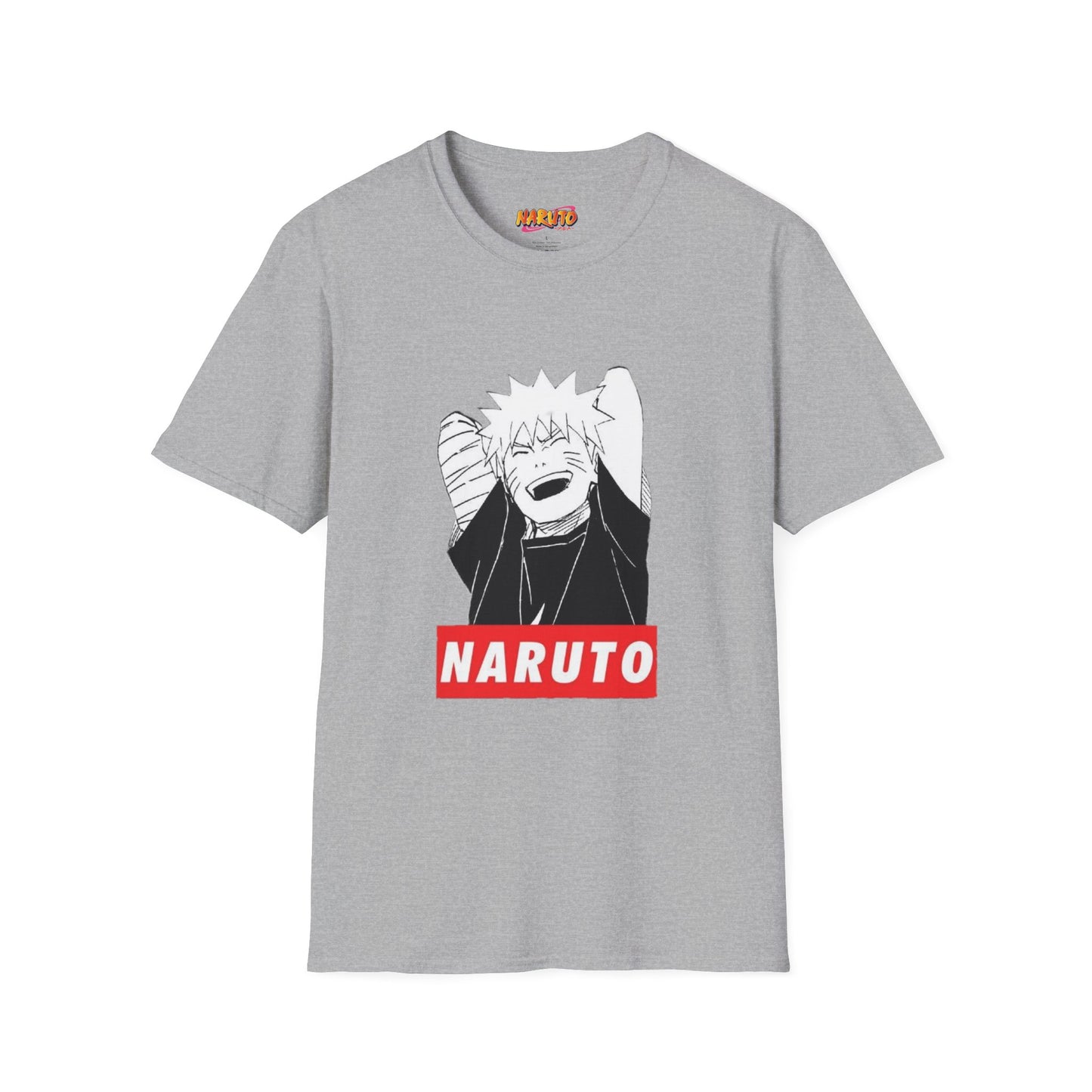 Naruto chill T-Shirt, Unisex Softstyle Tee, Casual Graphic Tee, Gift for Anime Lovers