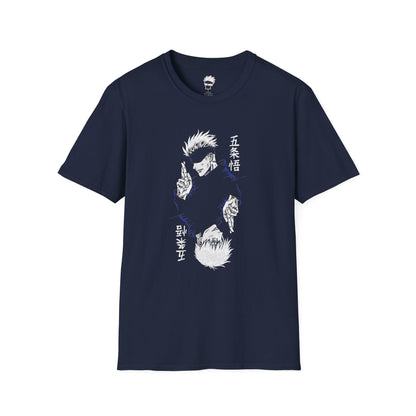 Jujutsu Kaisen Gojo Anime Unisex Softstyle T-Shirt | Casual Graphic Tee