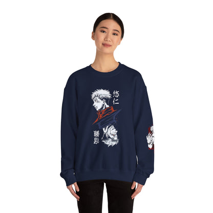 Jujutsu Kaisen Yuji Itadori × Ryomen Sukuna Unisex Sweatshirt – Anime Streetwear