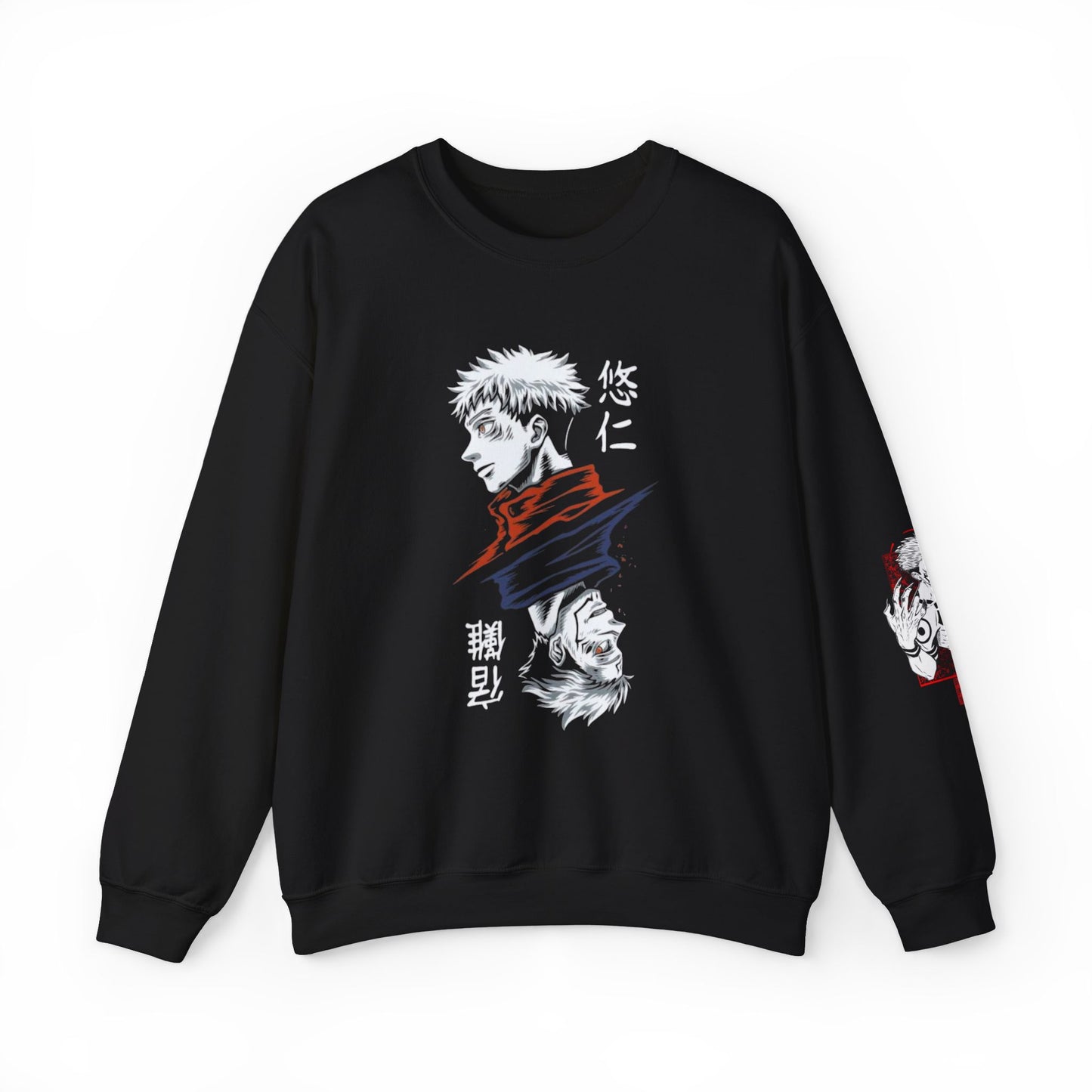 Jujutsu Kaisen Yuji Itadori × Ryomen Sukuna Unisex Sweatshirt – Anime Streetwear