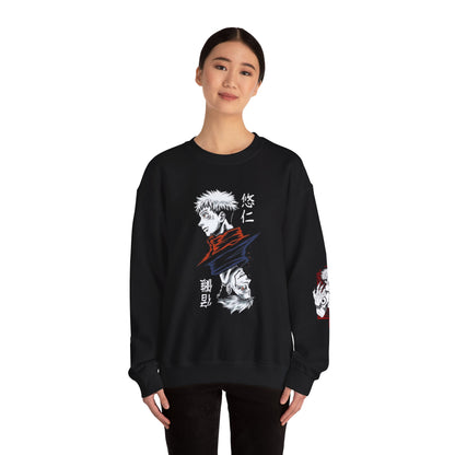 Jujutsu Kaisen Yuji Itadori × Ryomen Sukuna Unisex Sweatshirt – Anime Streetwear