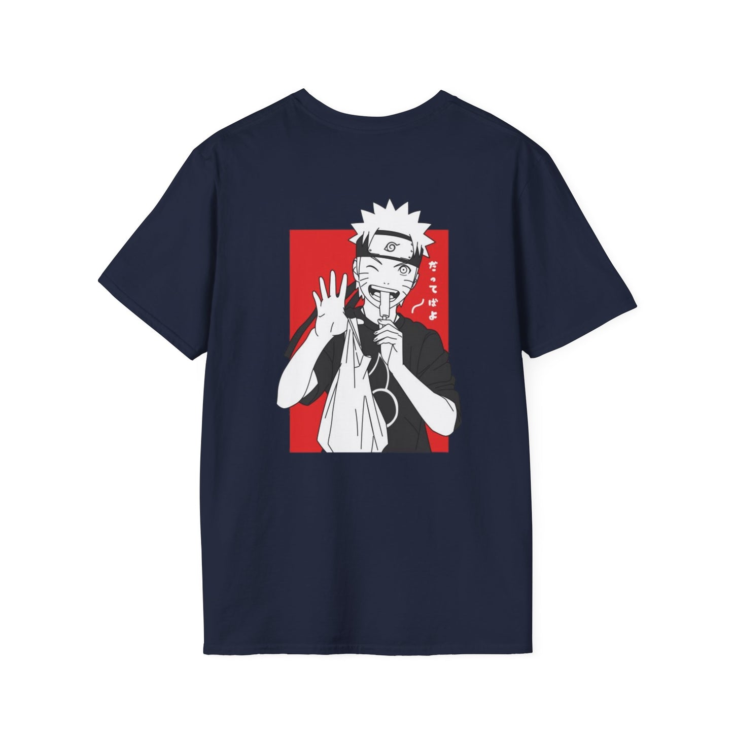 Naruto chill T-Shirt, Unisex Softstyle Tee, Casual Graphic Tee, Gift for Anime Lovers
