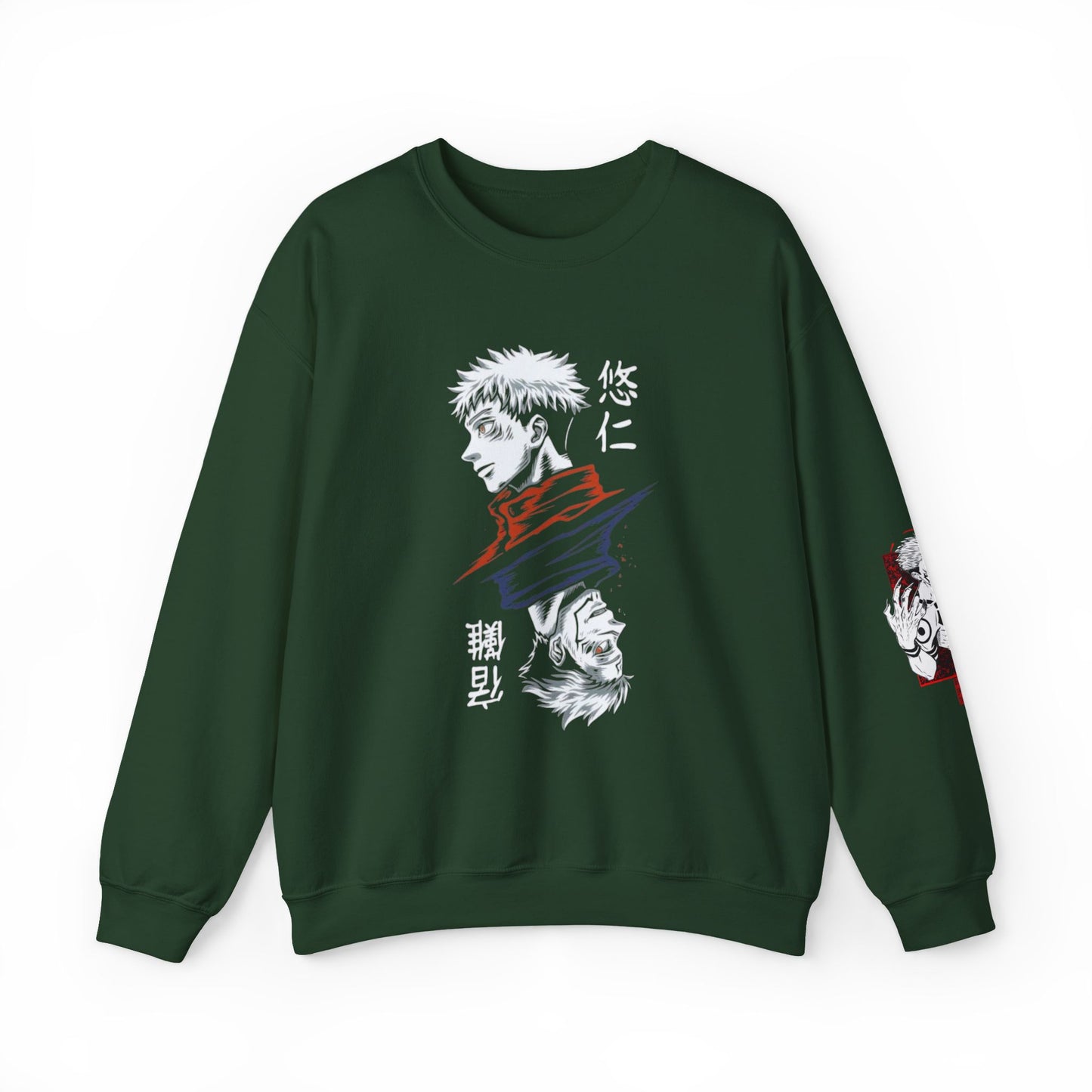 Jujutsu Kaisen Yuji Itadori × Ryomen Sukuna Unisex Sweatshirt – Anime Streetwear