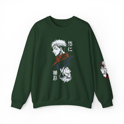 Jujutsu Kaisen Yuji Itadori × Ryomen Sukuna Unisex Sweatshirt – Anime Streetwear