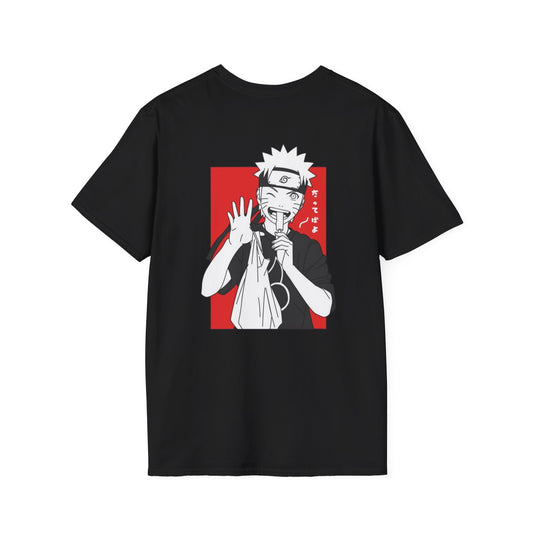 Naruto chill T-Shirt, Unisex Softstyle Tee, Casual Graphic Tee, Gift for Anime Lovers