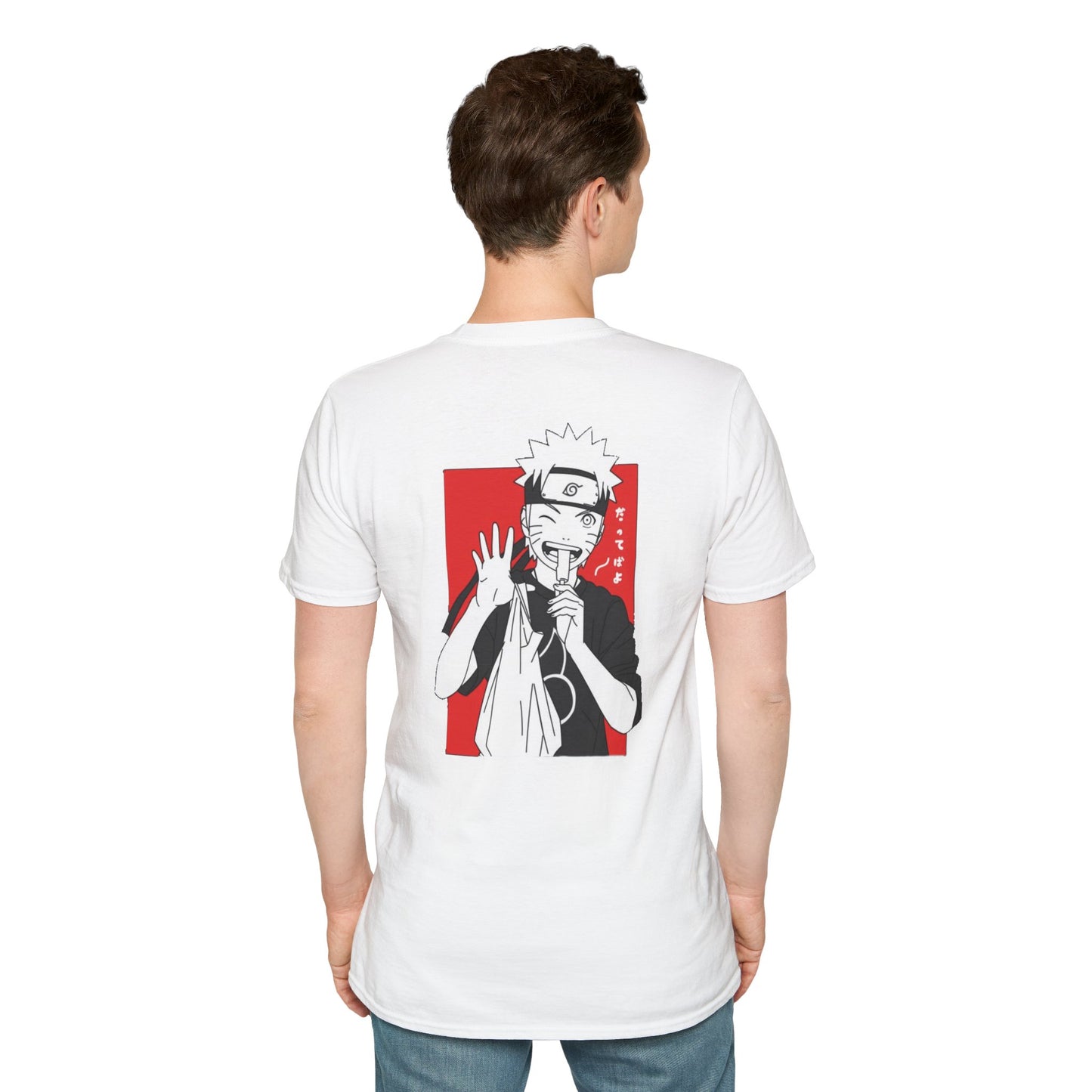 Naruto chill T-Shirt, Unisex Softstyle Tee, Casual Graphic Tee, Gift for Anime Lovers
