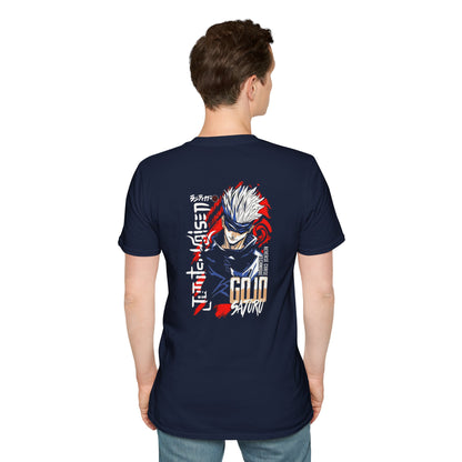Jujutsu Kaisen Gojo Anime Unisex Softstyle T-Shirt | Casual Graphic Tee