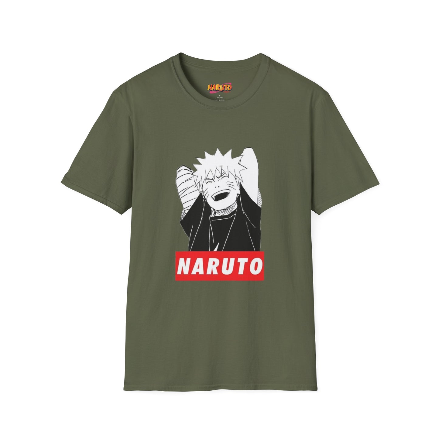 Naruto chill T-Shirt, Unisex Softstyle Tee, Casual Graphic Tee, Gift for Anime Lovers